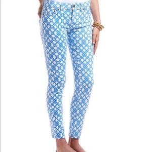 NWOT Vineyard Vines Skinny print Jean 8